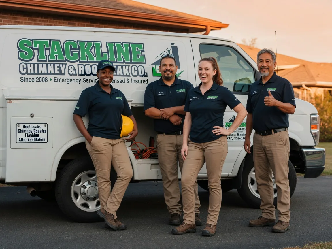 Chimney flashing repair company in Durant, IA